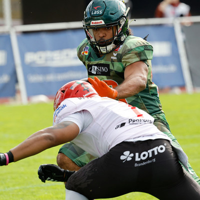 CJ Davis beim Kick Return