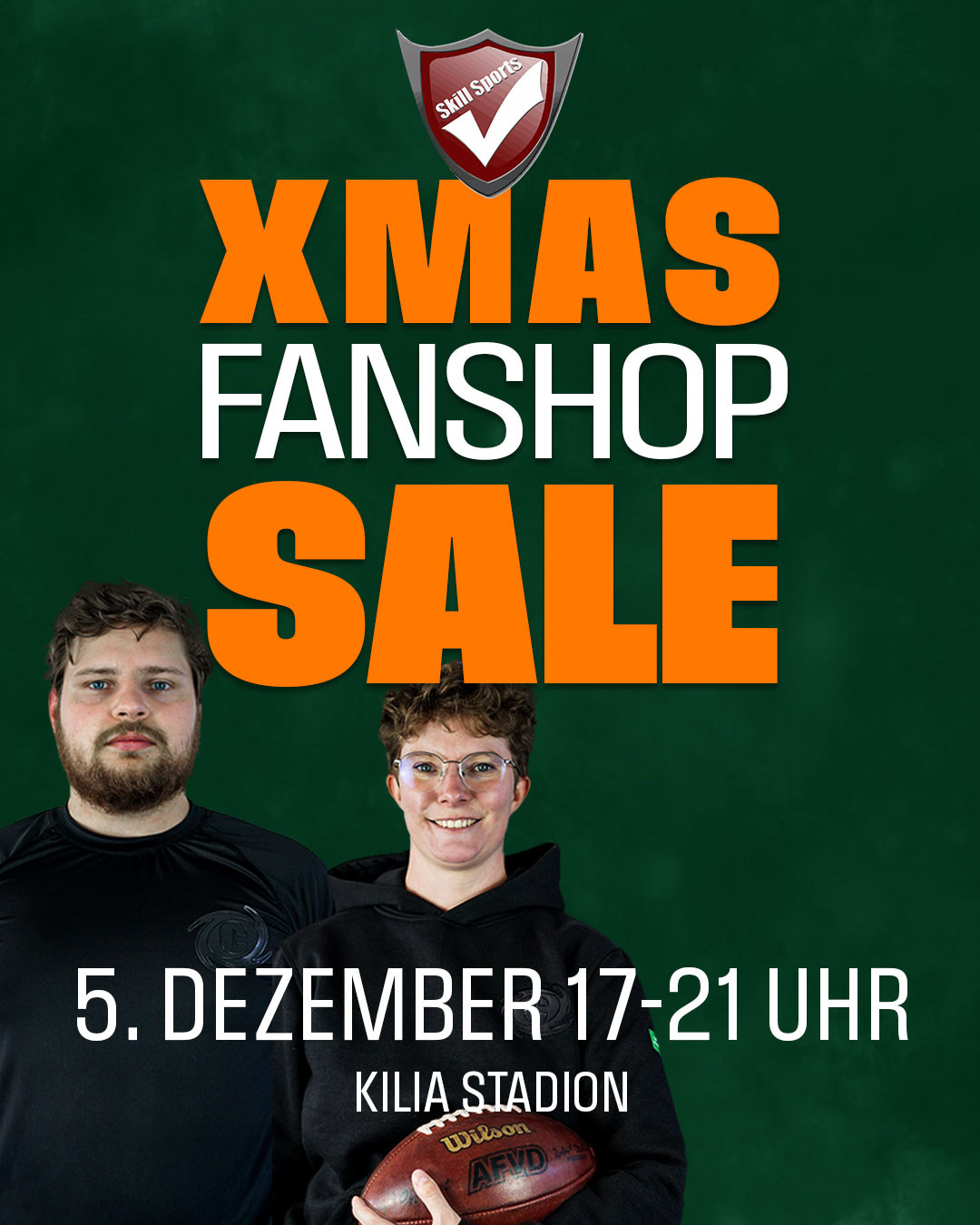 xmas Fanshop am 5.12.