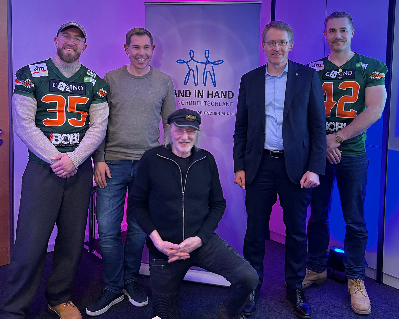 Canes unterstützen Hand in Hand für Norddeutschland