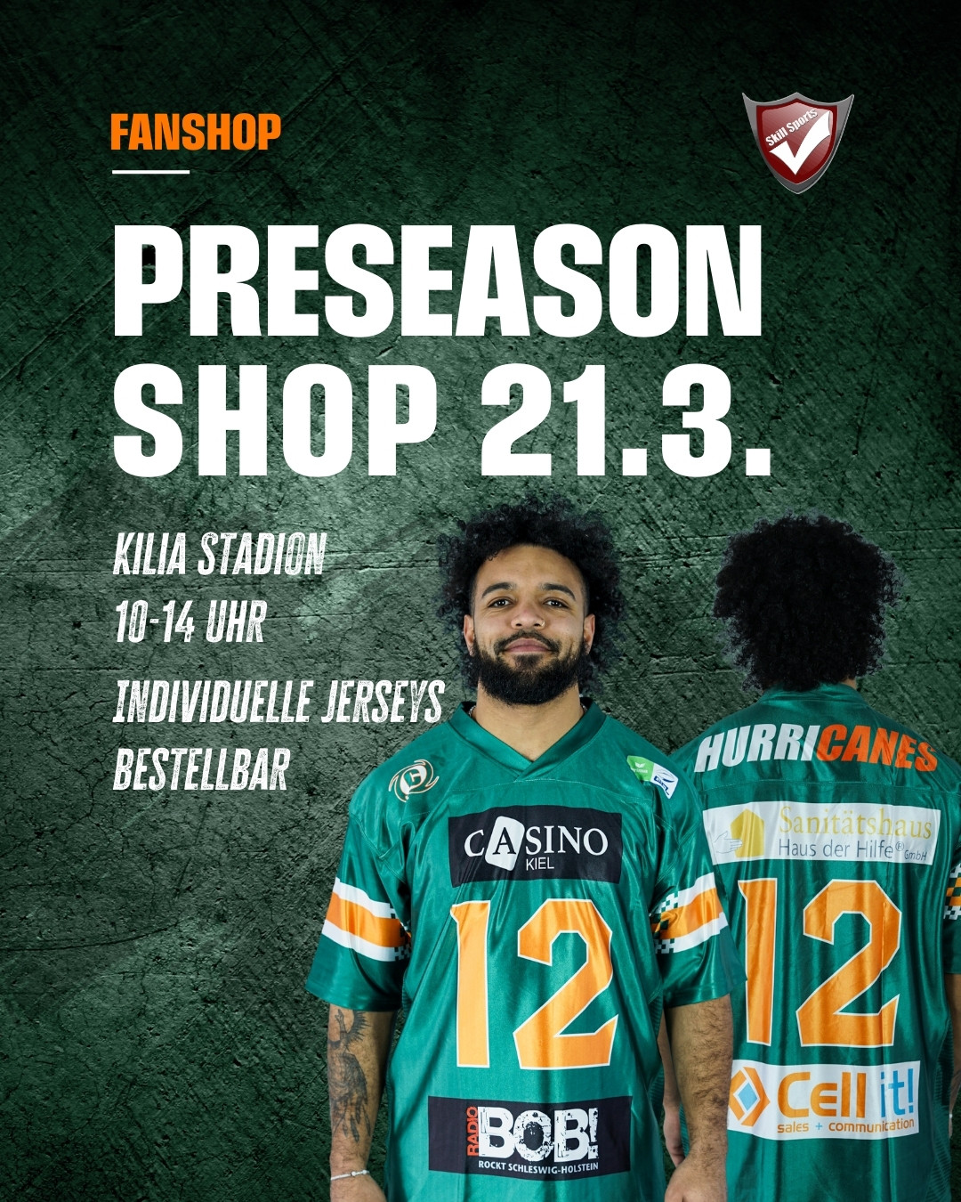 Preseason Fanshop am 21.3.