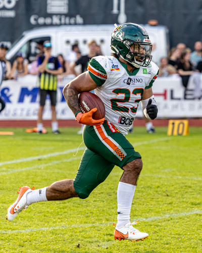 CJ Davis beim Kickoff Return