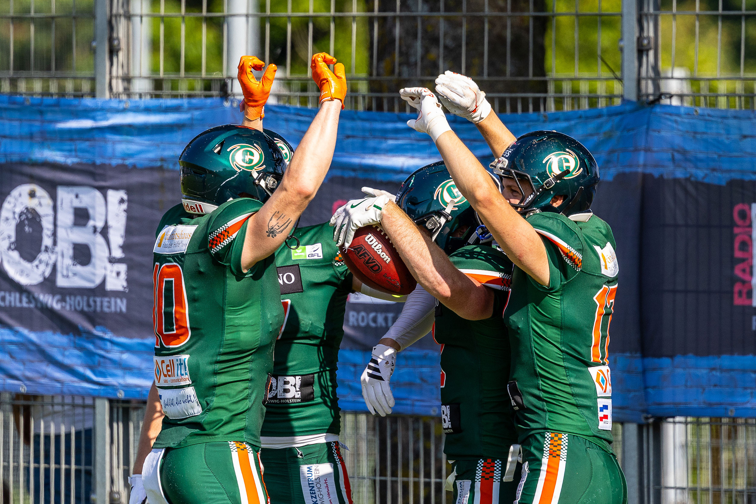 Kiel gewinnt Hurricanes Bowl