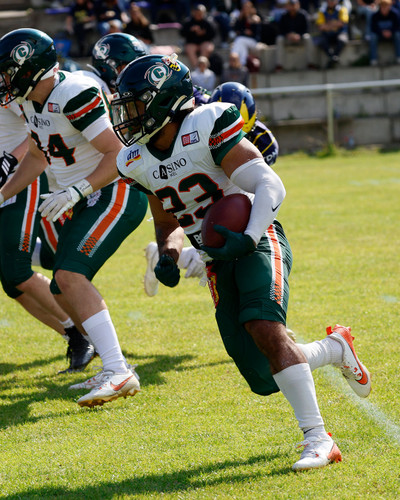 CJ Davis beim Kickoff Return