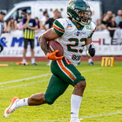 CJ Davis beim Kickoff Return