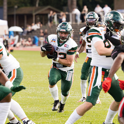 Lorenz Rotermund läuft zum Touchdown