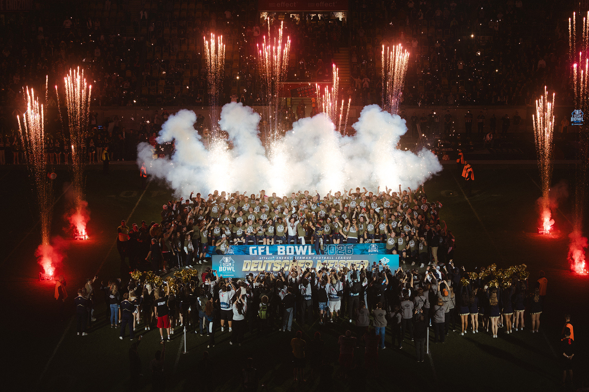 25.000 Fans beim GFL Bowl