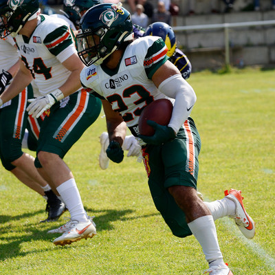 CJ Davis beim Kickoff Return