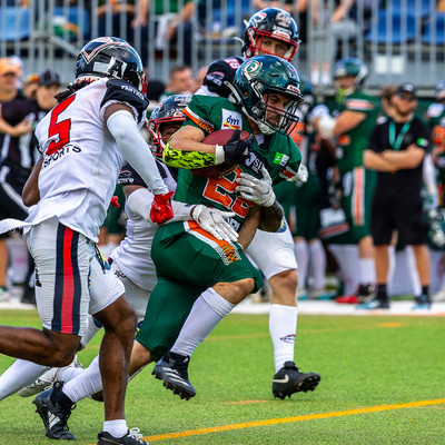 Lorenz Rotermund erzielt zwei Touchdowns gegen die Panther