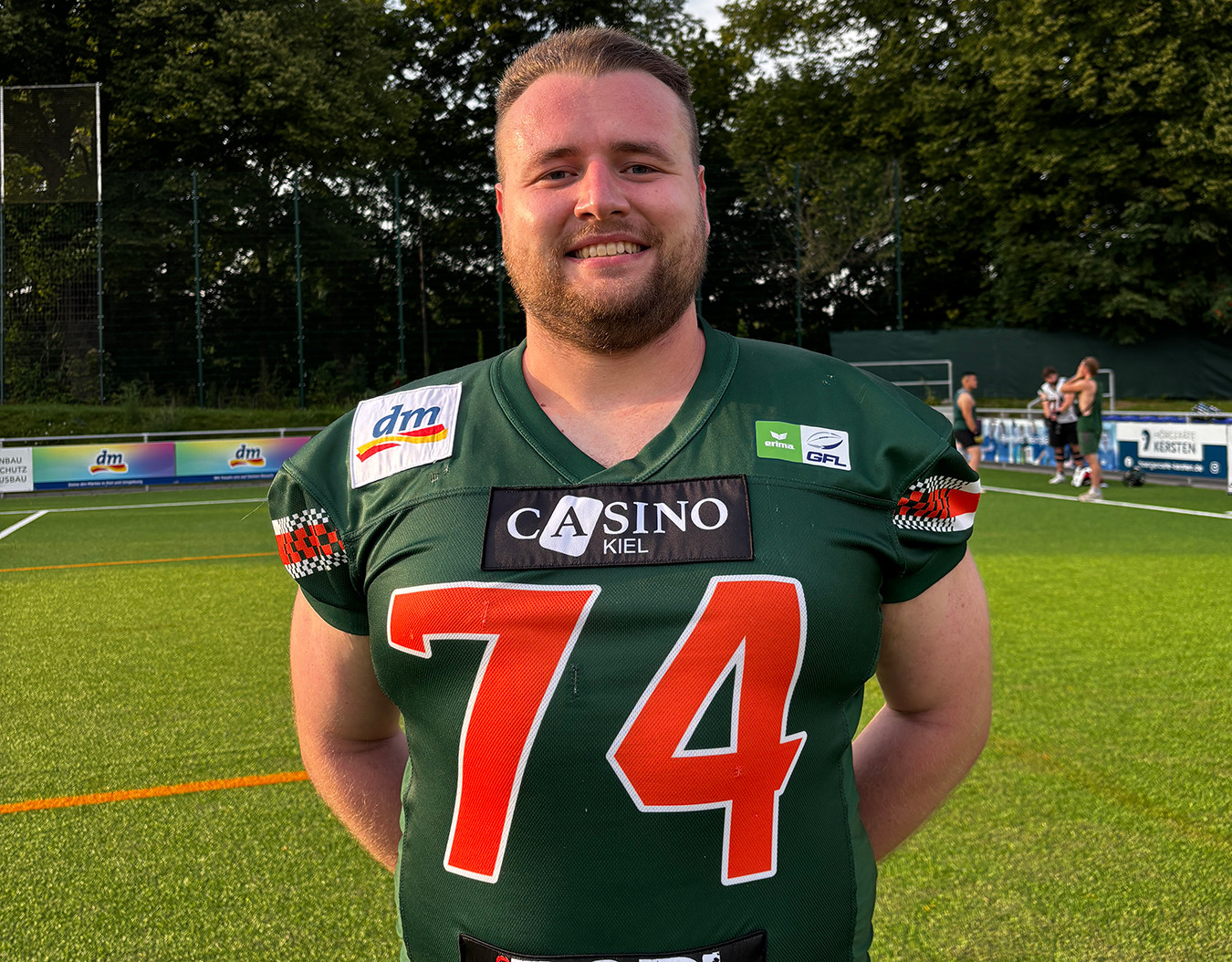 Turrill verstärkt Offensive Line