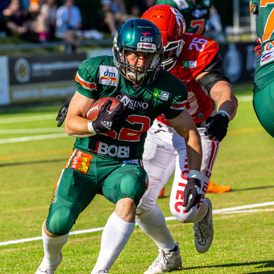 Lorenz Rotermund erlief einen Touchdown