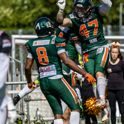 Thiago Lessow nach seiner Interception